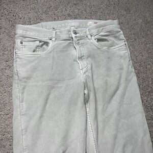Faherty Men's Stretch Terry 5 Pocket Pant Green Size 32x31